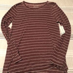 Marc New York knot front knit top, M, New w/ tags